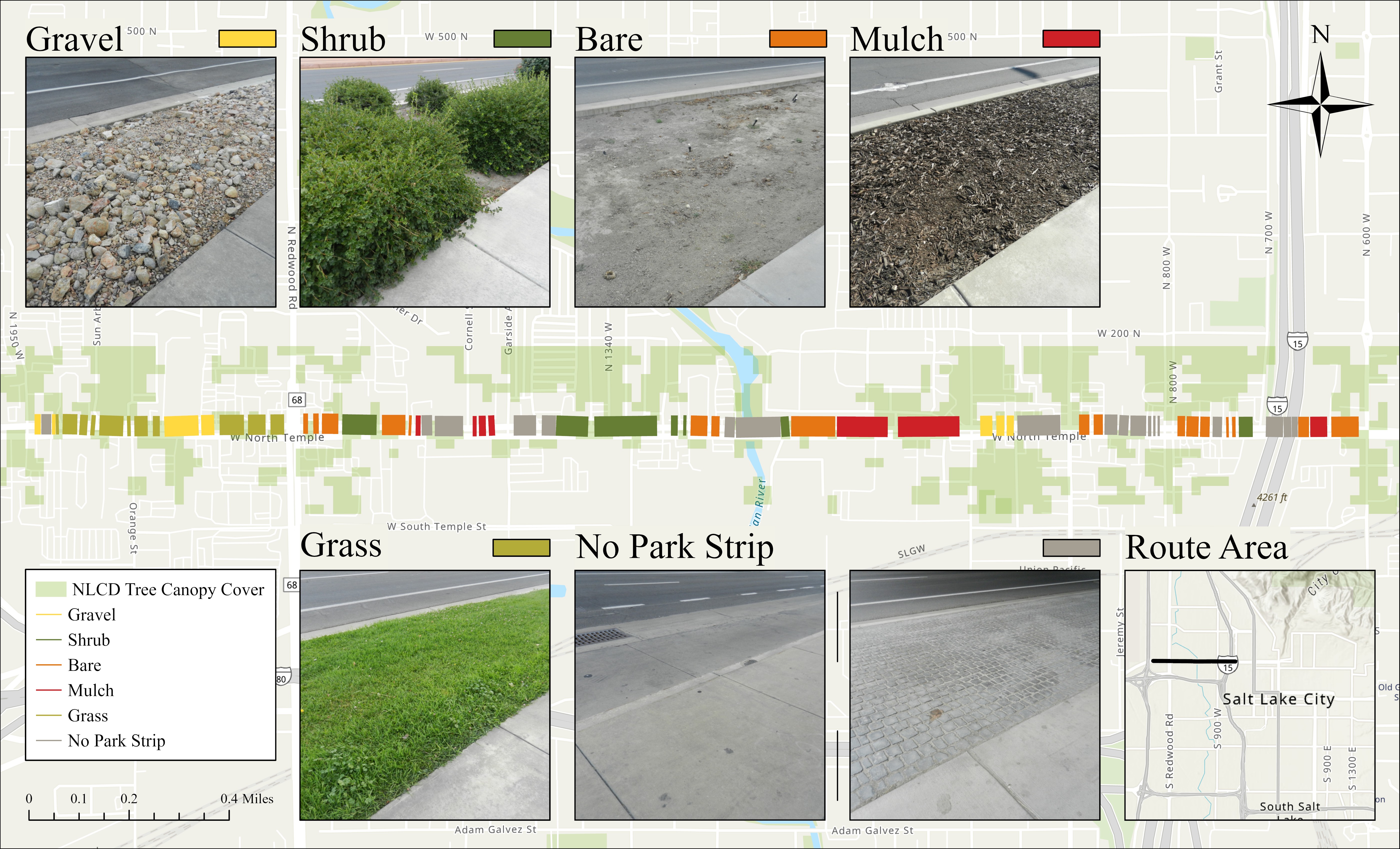 Mapping Park Strip Cover in Salt Lake City Using ArcGIS&nbsp;Pro